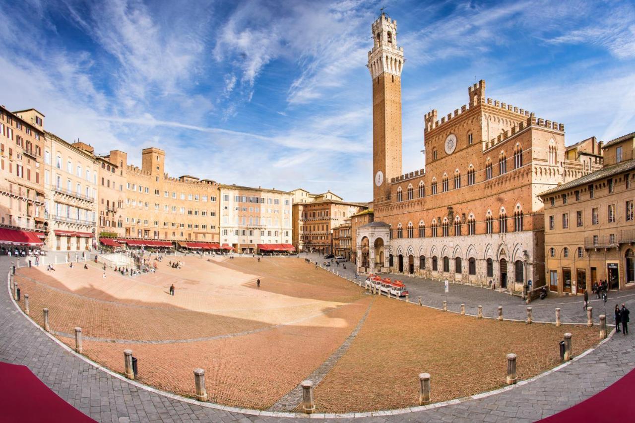 The Balcony Suite - Affaccio Su Piazza Del Campo 锡耶纳 外观 照片