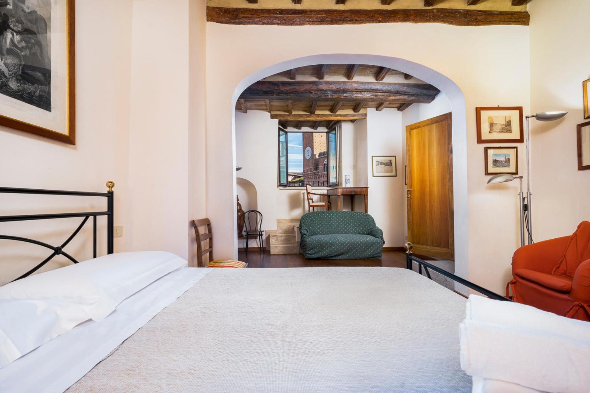 The Balcony Suite - Affaccio Su Piazza Del Campo 锡耶纳 外观 照片