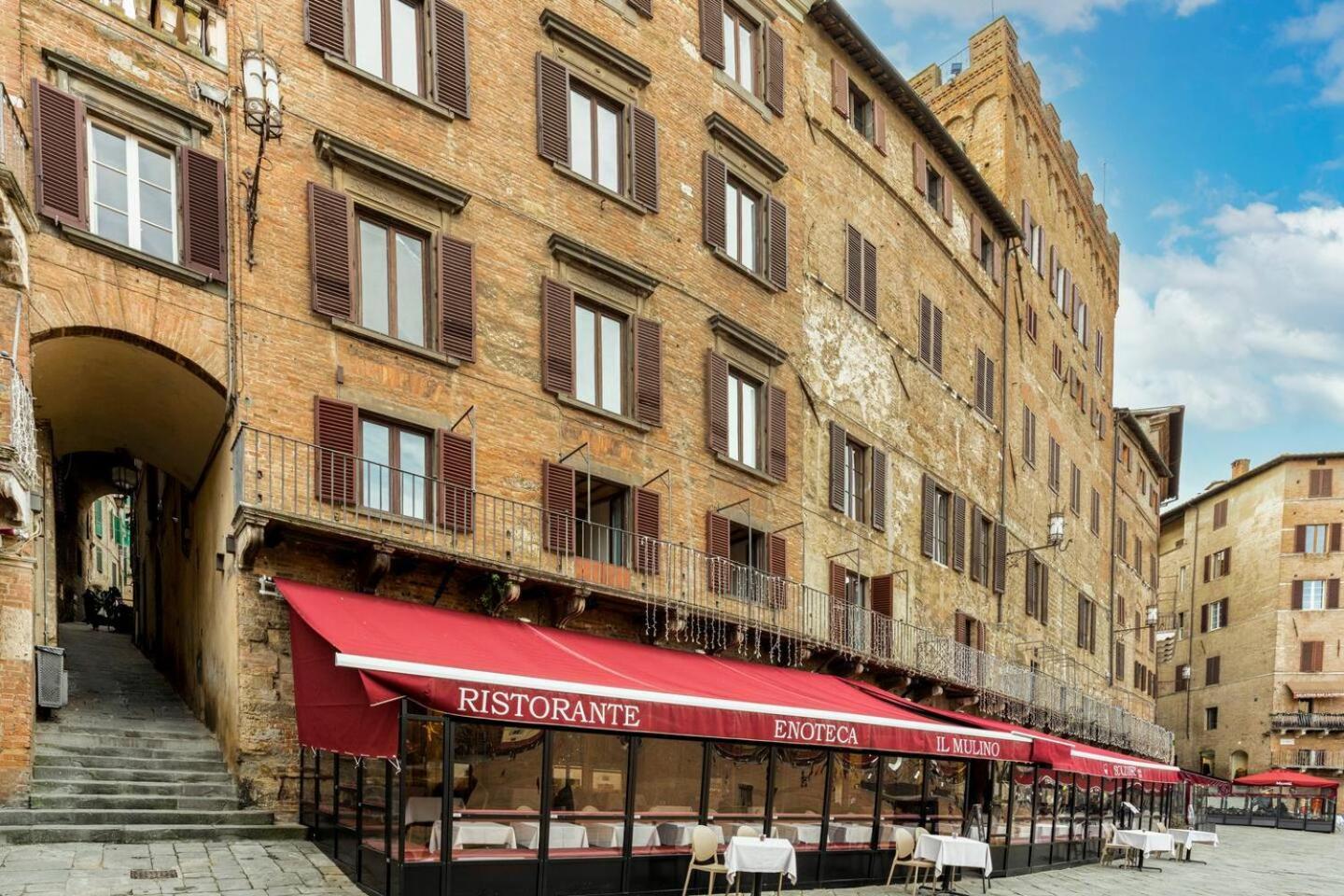 The Balcony Suite - Affaccio Su Piazza Del Campo 锡耶纳 外观 照片